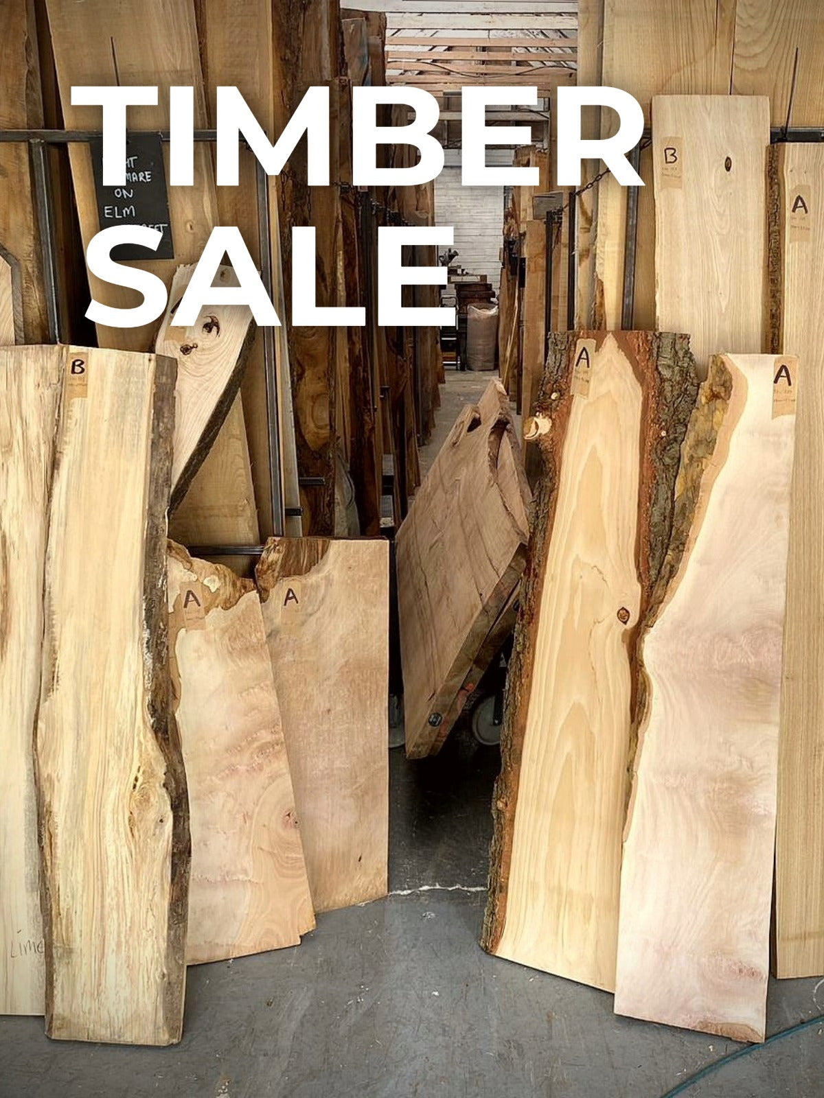 Timber sale in Essex warehouse