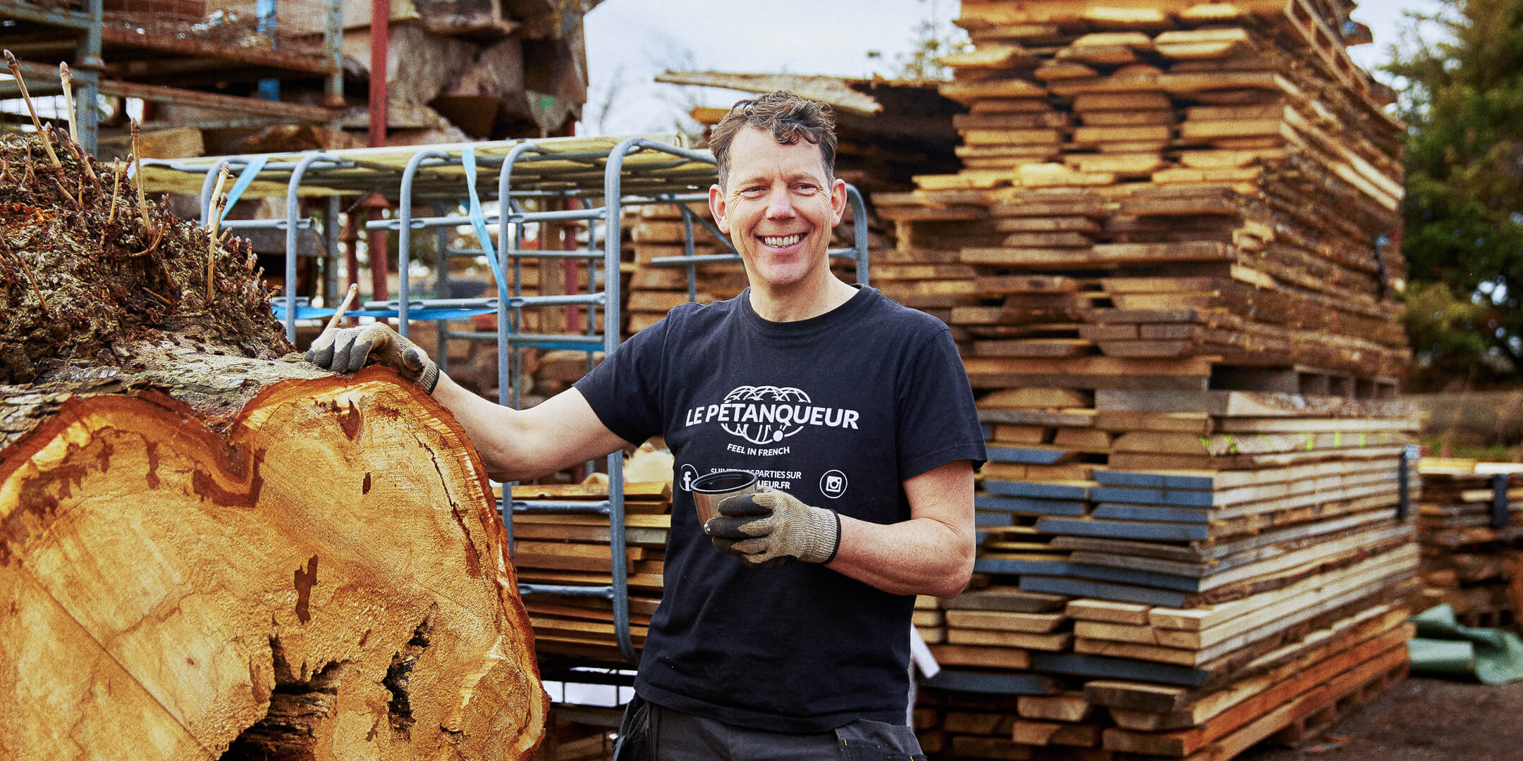 Bruce Saunders of Fallen and Felled