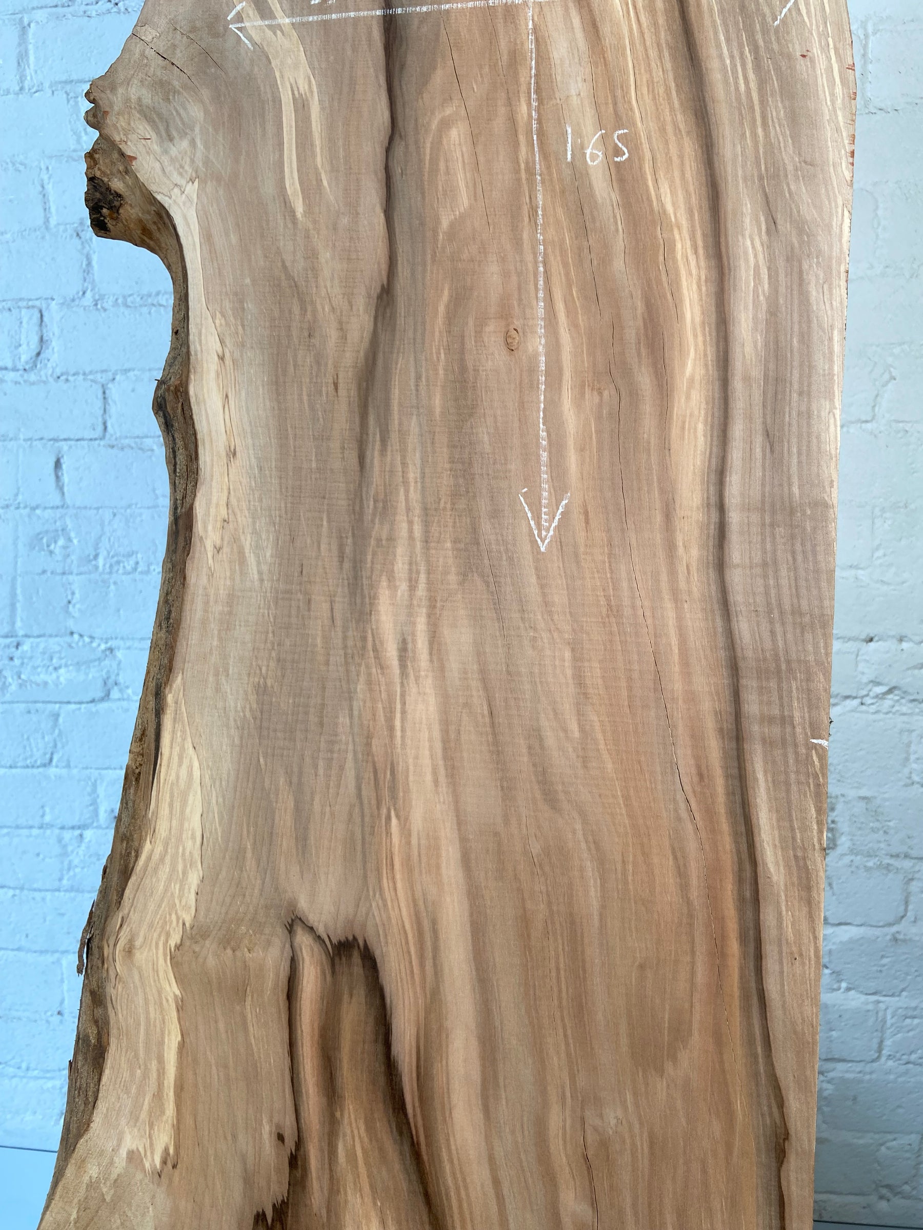 Plum - Waney Edge board