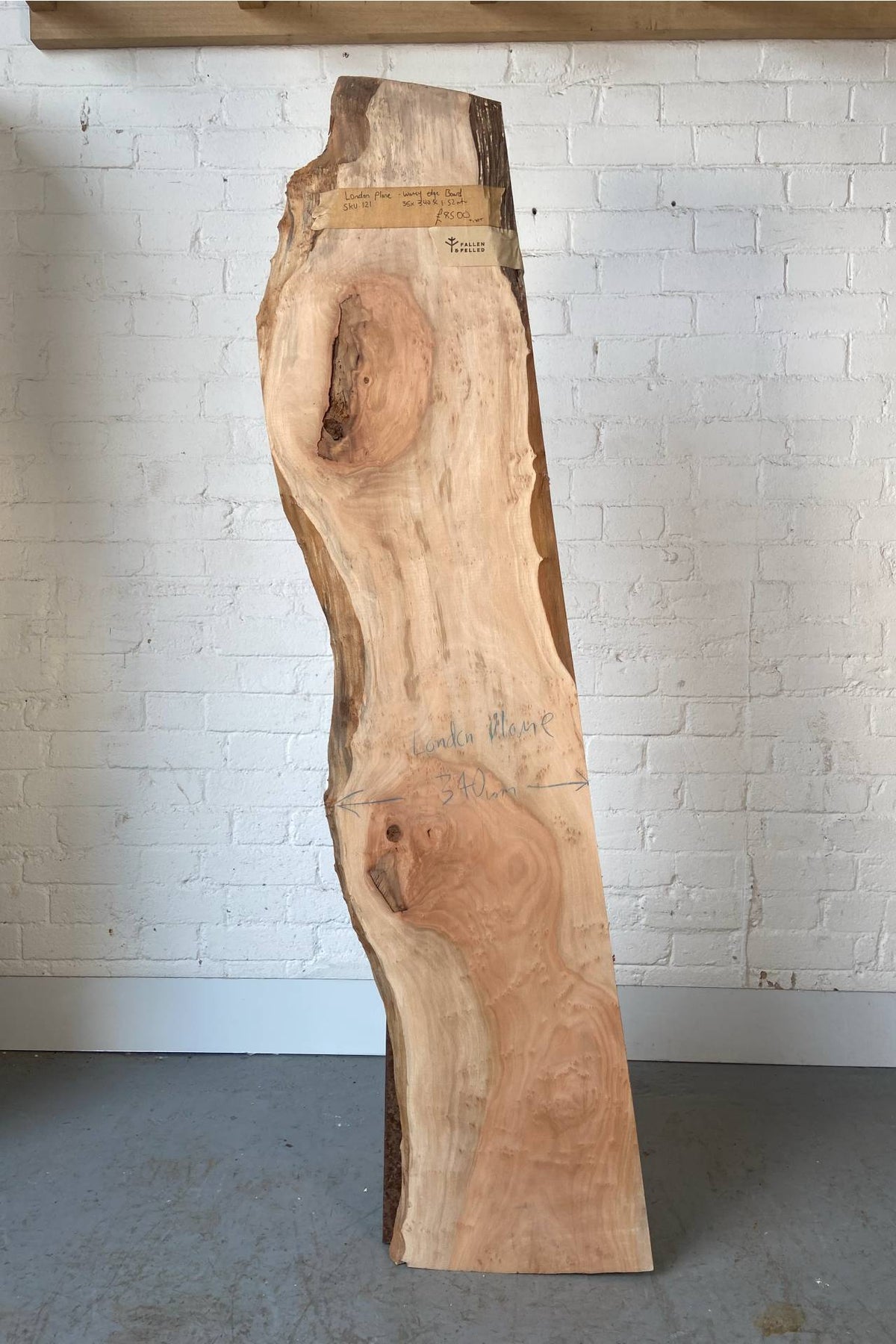 London Plane - Waney Edge Board