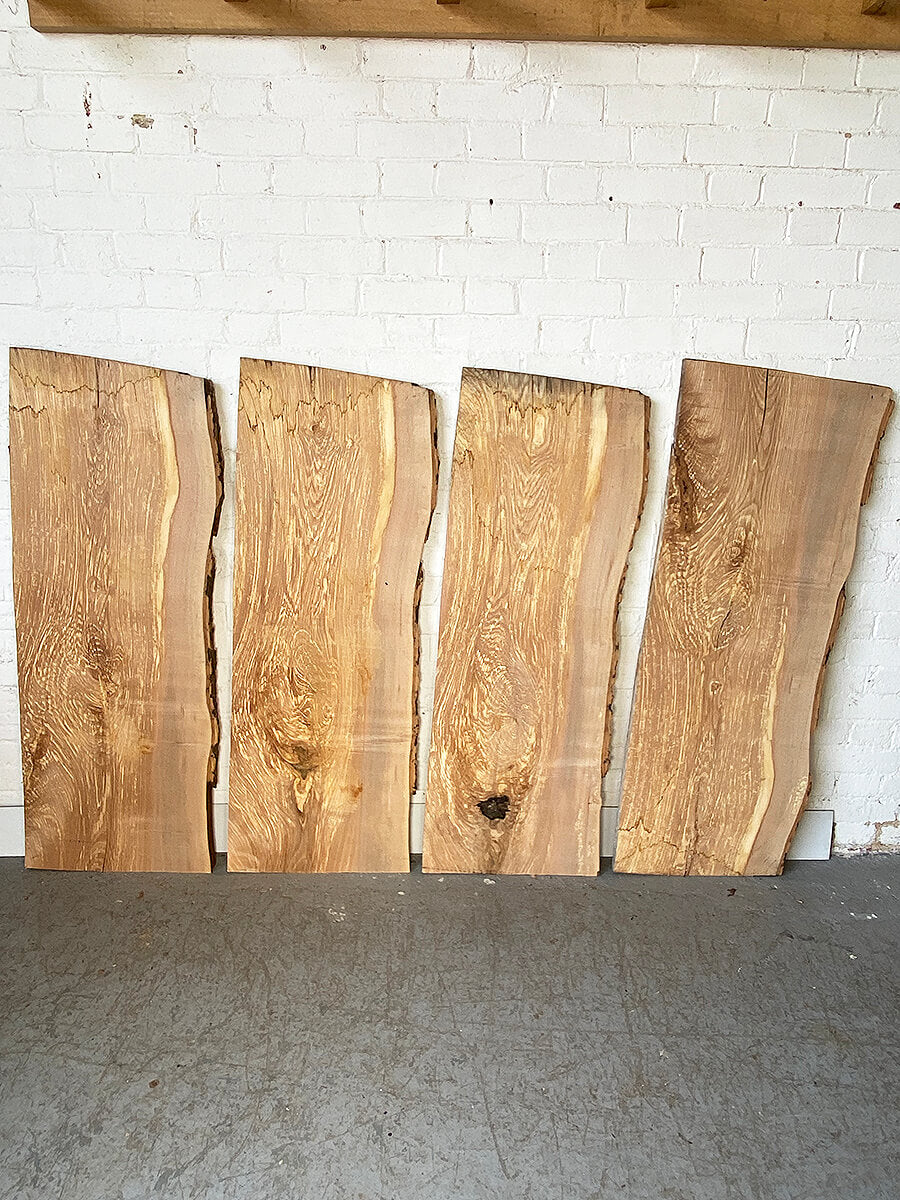 Ash - Olive Waney Edge Boards