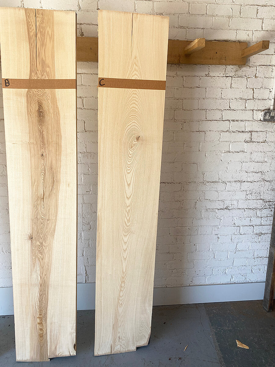 Ash - Straight Edge Boards