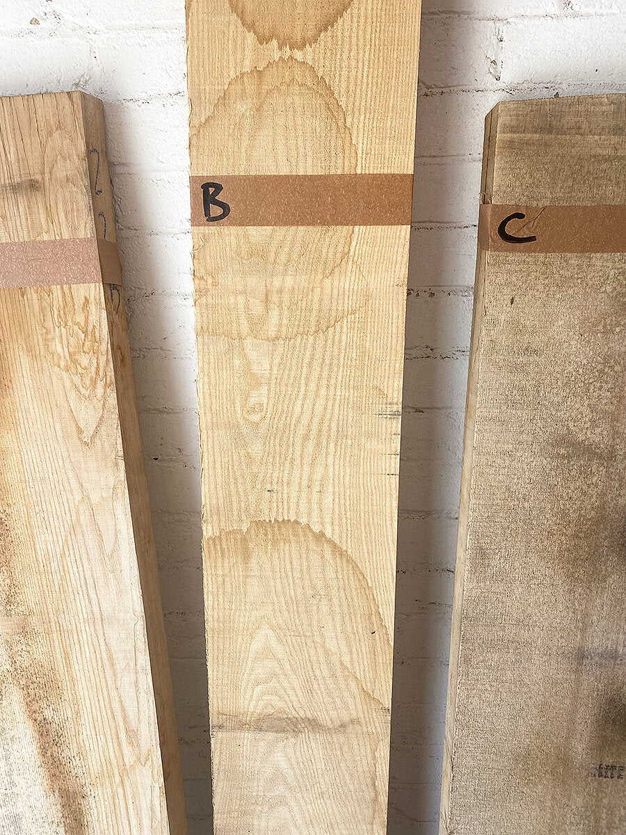 Ash - Straight Edge Boards