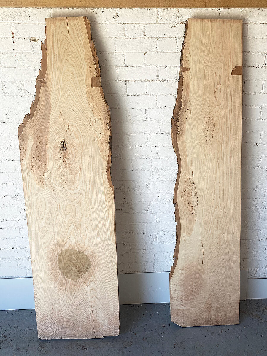 Ash - Waney Edge Boards