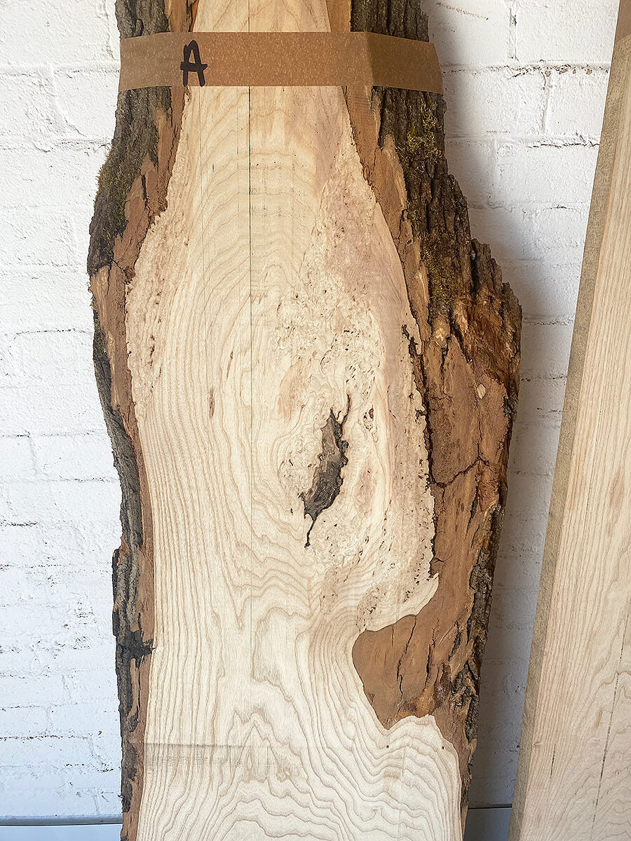 Ash - Waney Edge Boards