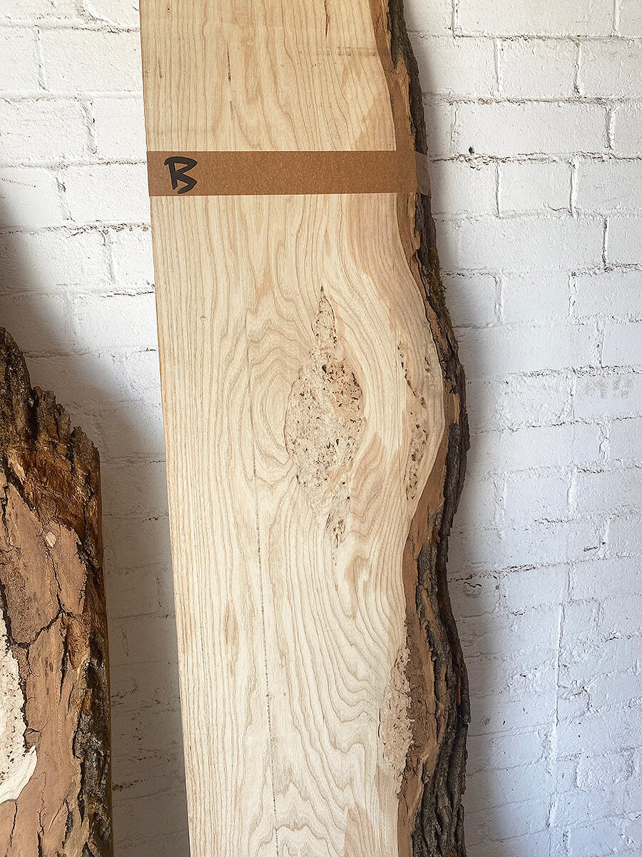 Ash - Waney Edge Boards