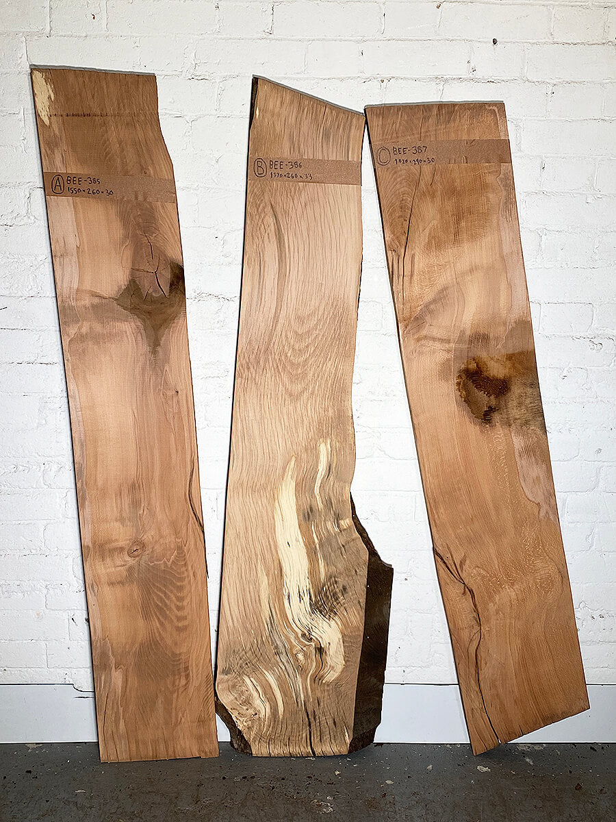 Beech - Flamed Boards