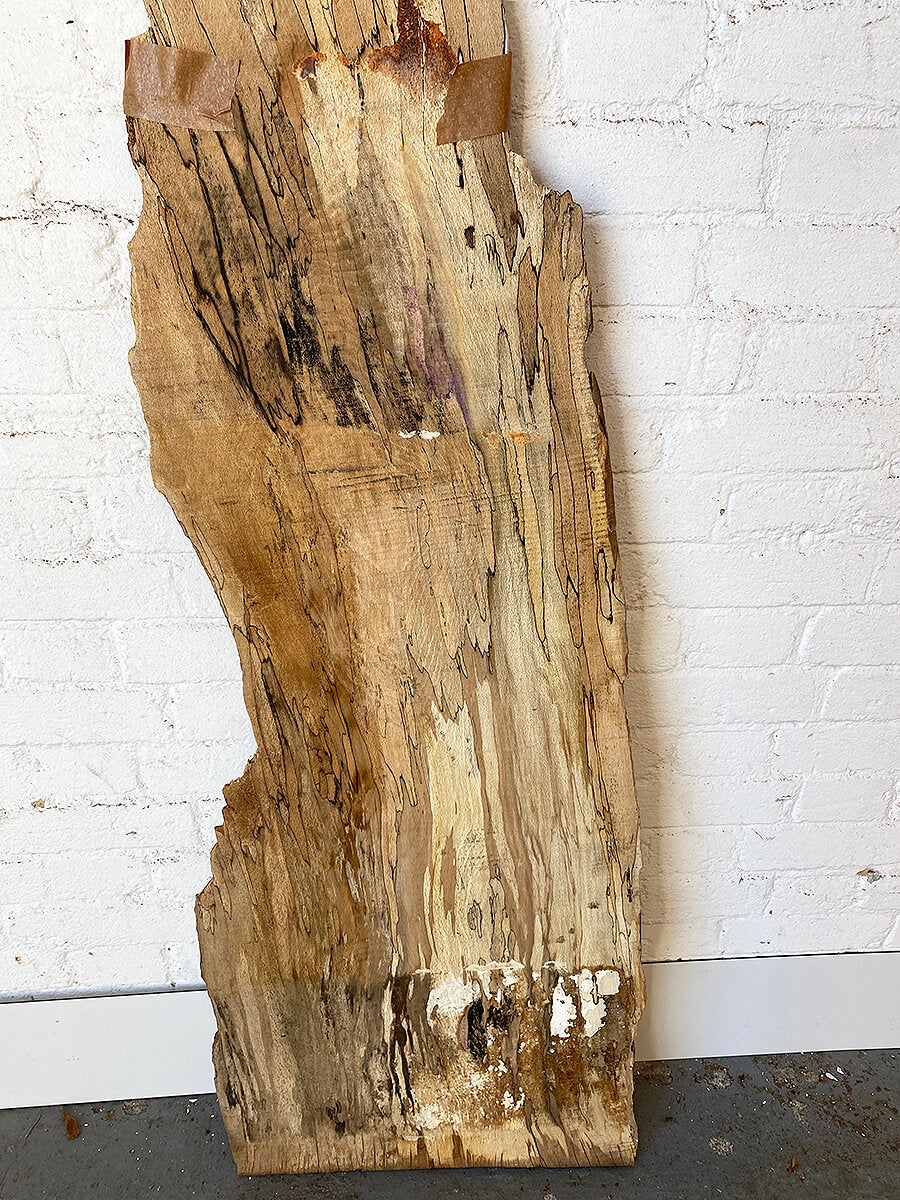 Beech - Spalted Live Edge Board