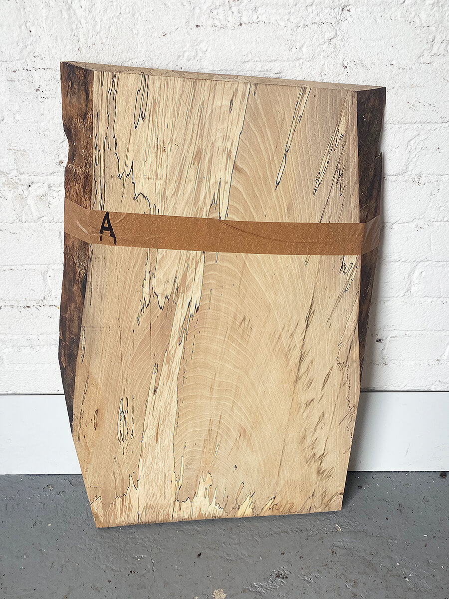 Beech - Spalted Live Edge Board