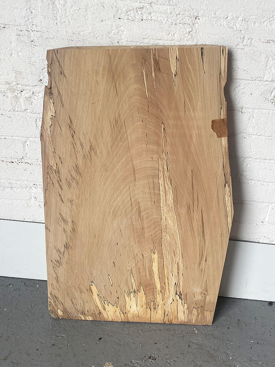 Beech - Spalted Live Edge Board