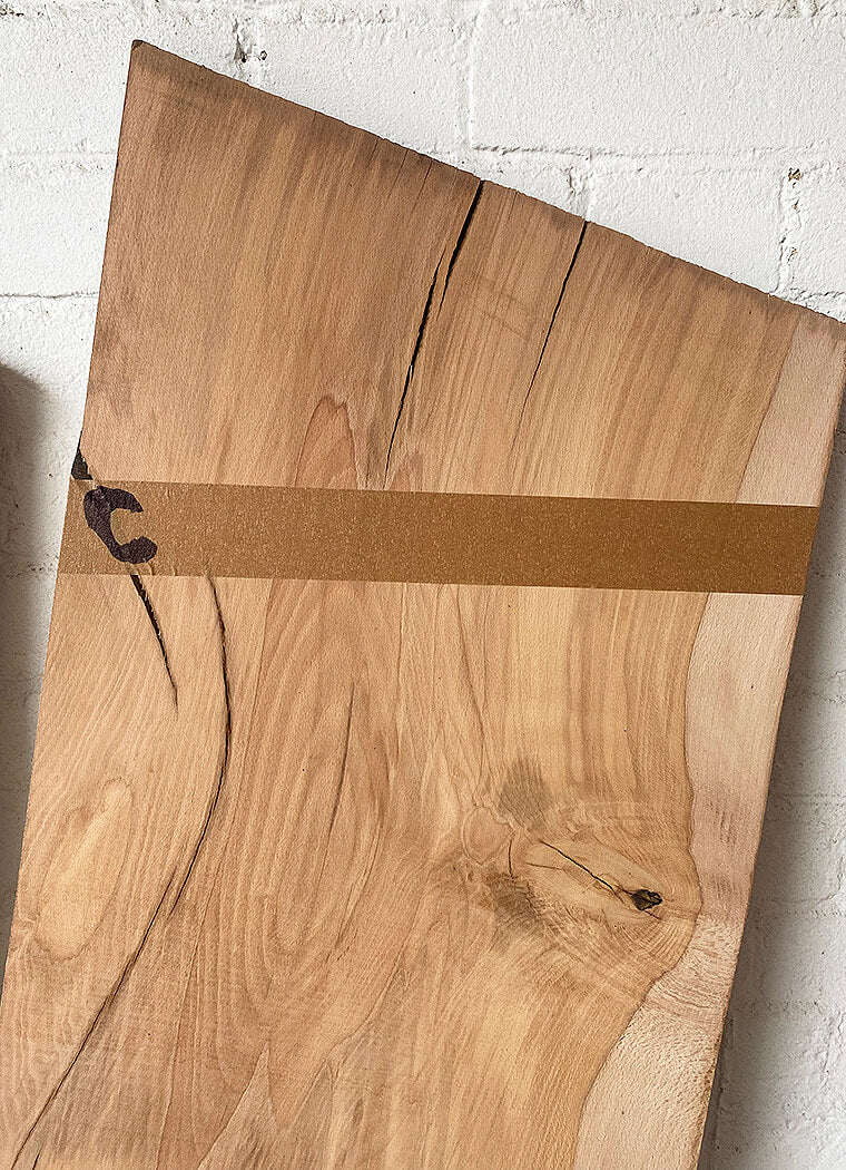 Beech - Squared-edge Flamed Boards