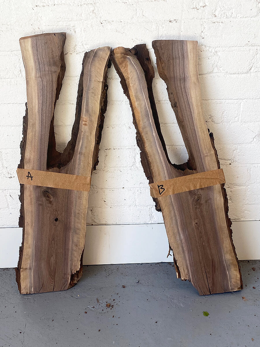 Black Walnut - Character Bookmatched Pair