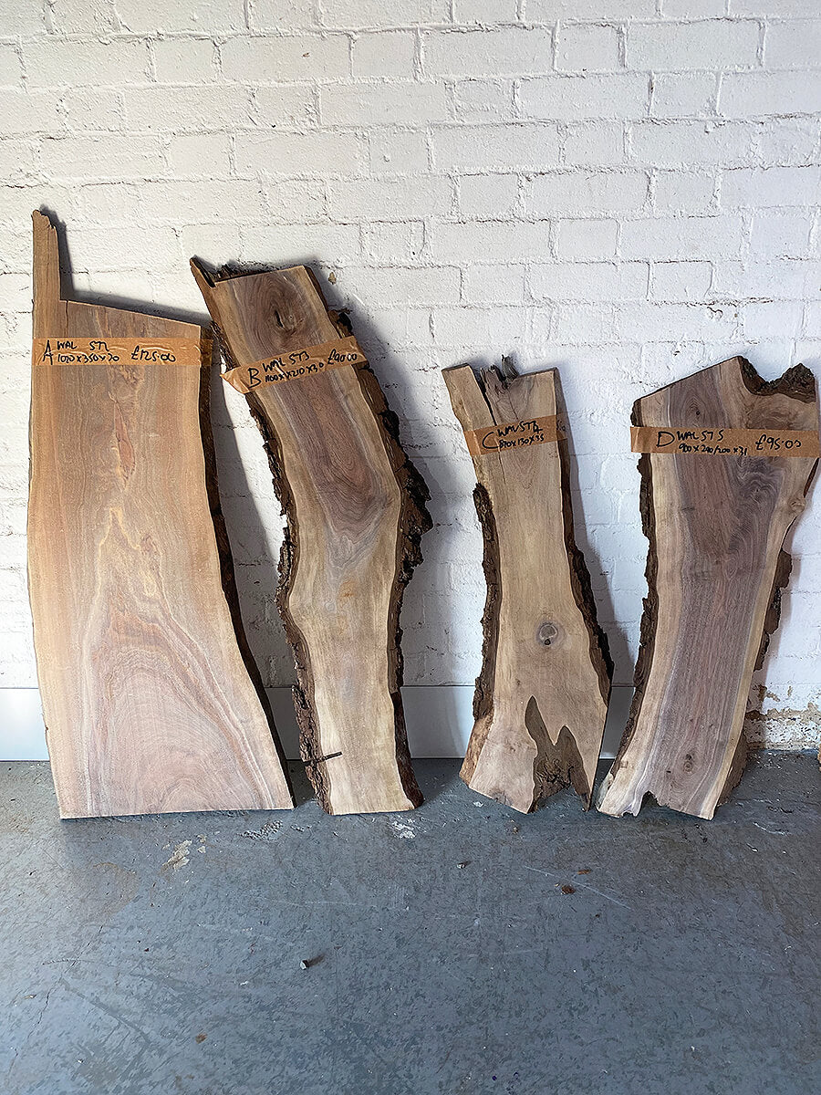 Black Walnut - Live Edge Boards