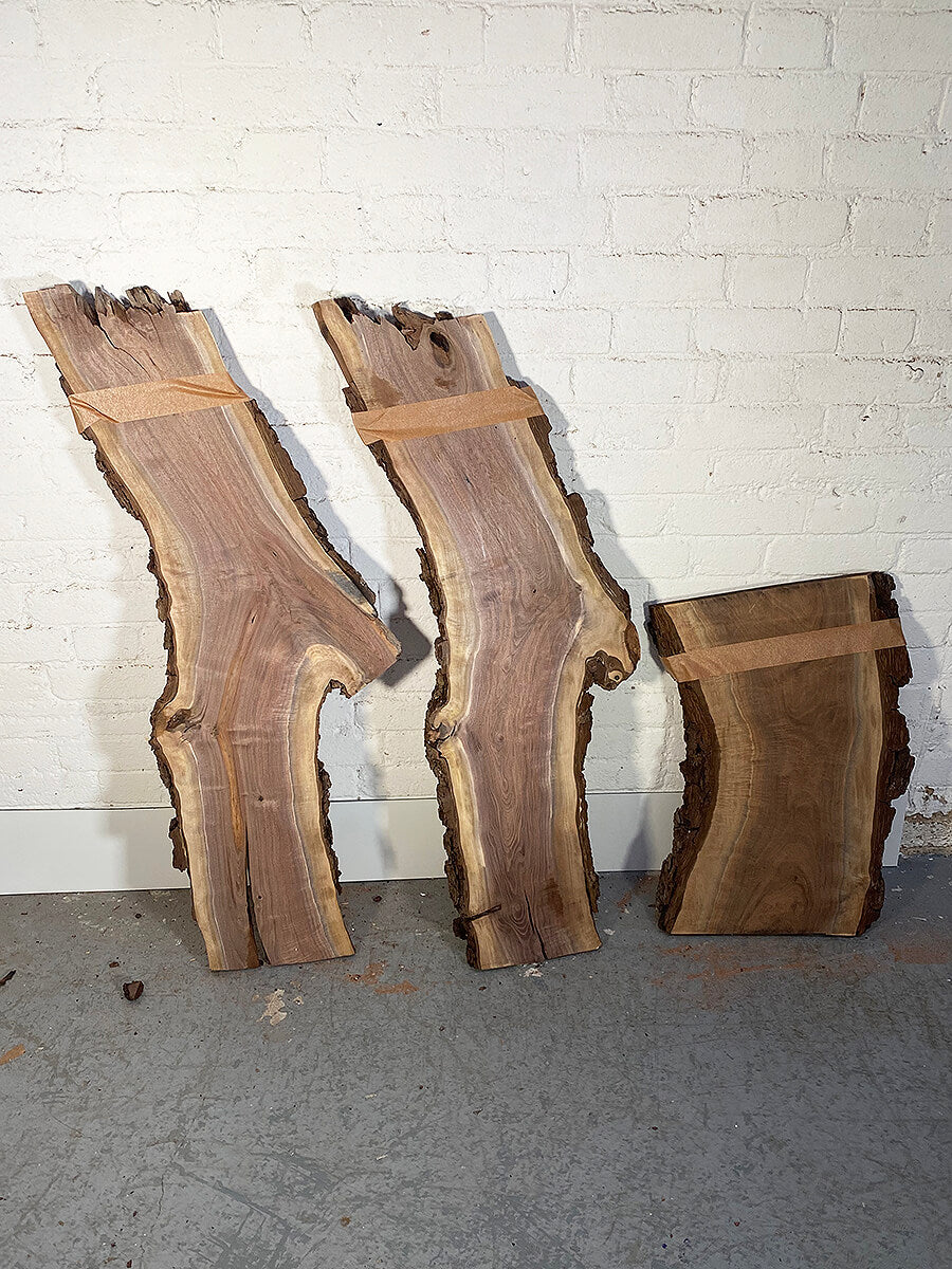Black Walnut - Waney Edge Boards