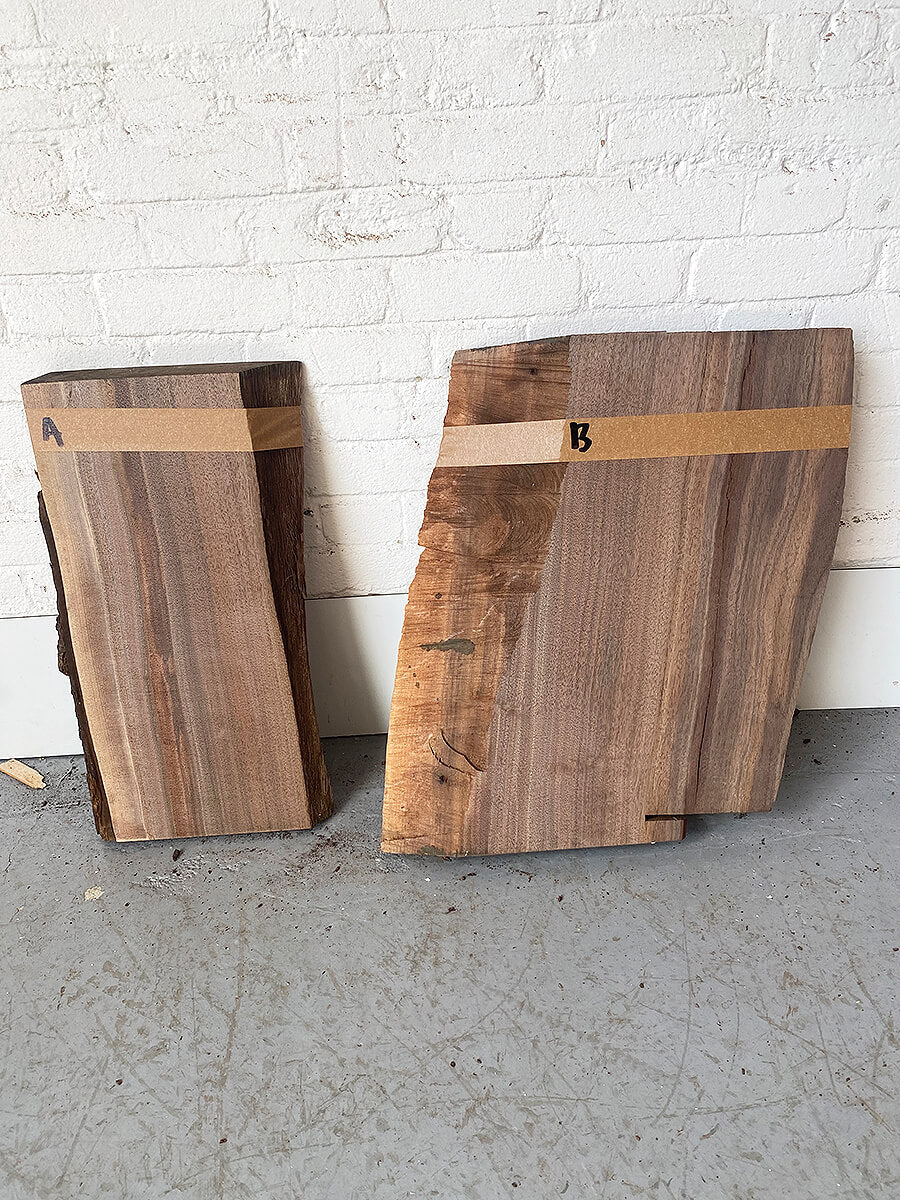 Black Walnut - Waney Edge Boards