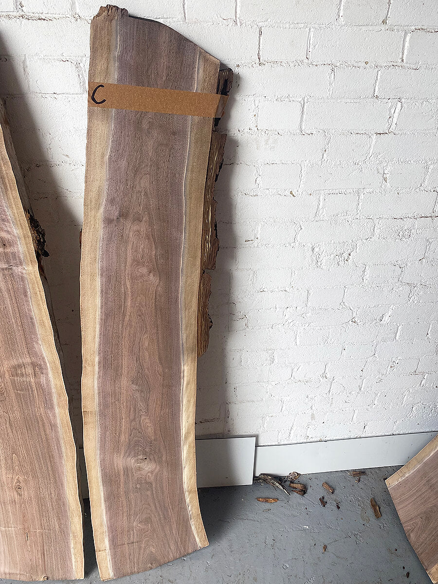 Black Walnut - Waney Edge Boards
