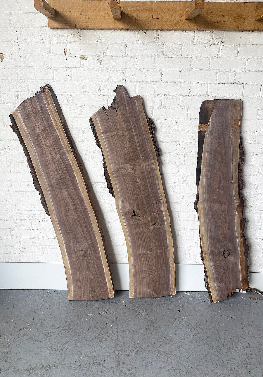 Black Walnut - Waney Edge Boards