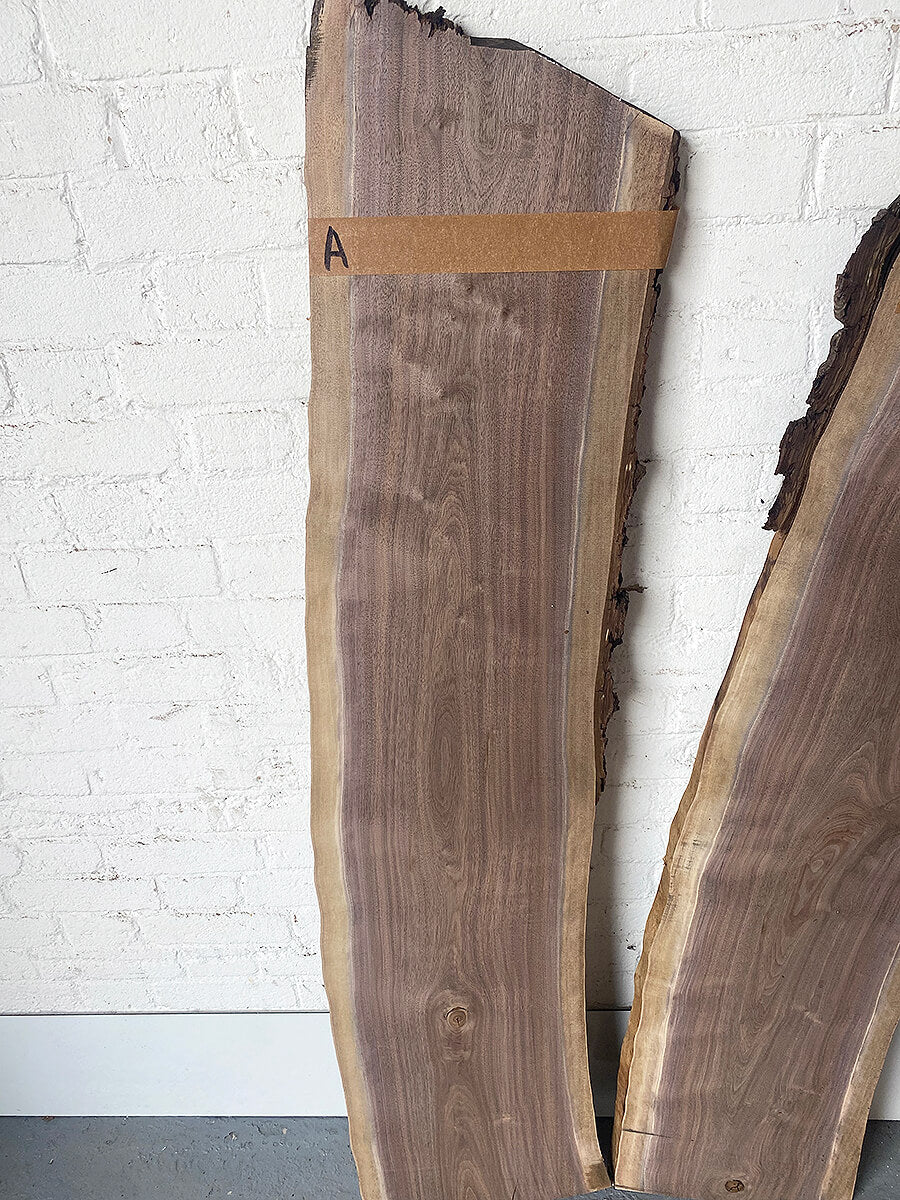 Black Walnut - Waney Edge Boards