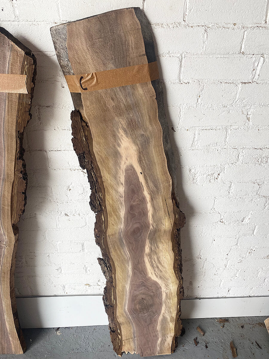 Black Walnut - Waney Edge Boards