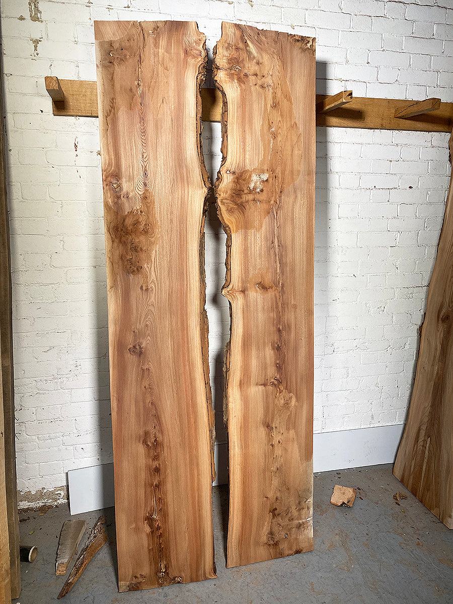 Elm - Bookmatched Pair