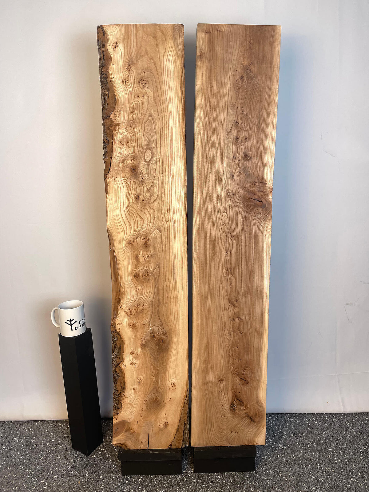 Elm - Bookmatched Pair