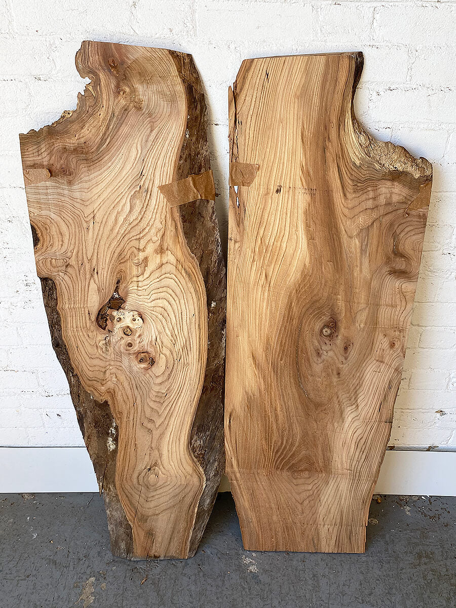 Elm - Bookmatched Wood Boards