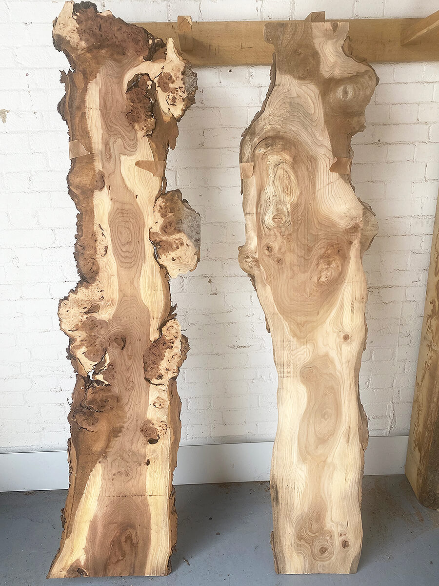 Elm - Live Edge Character Boards