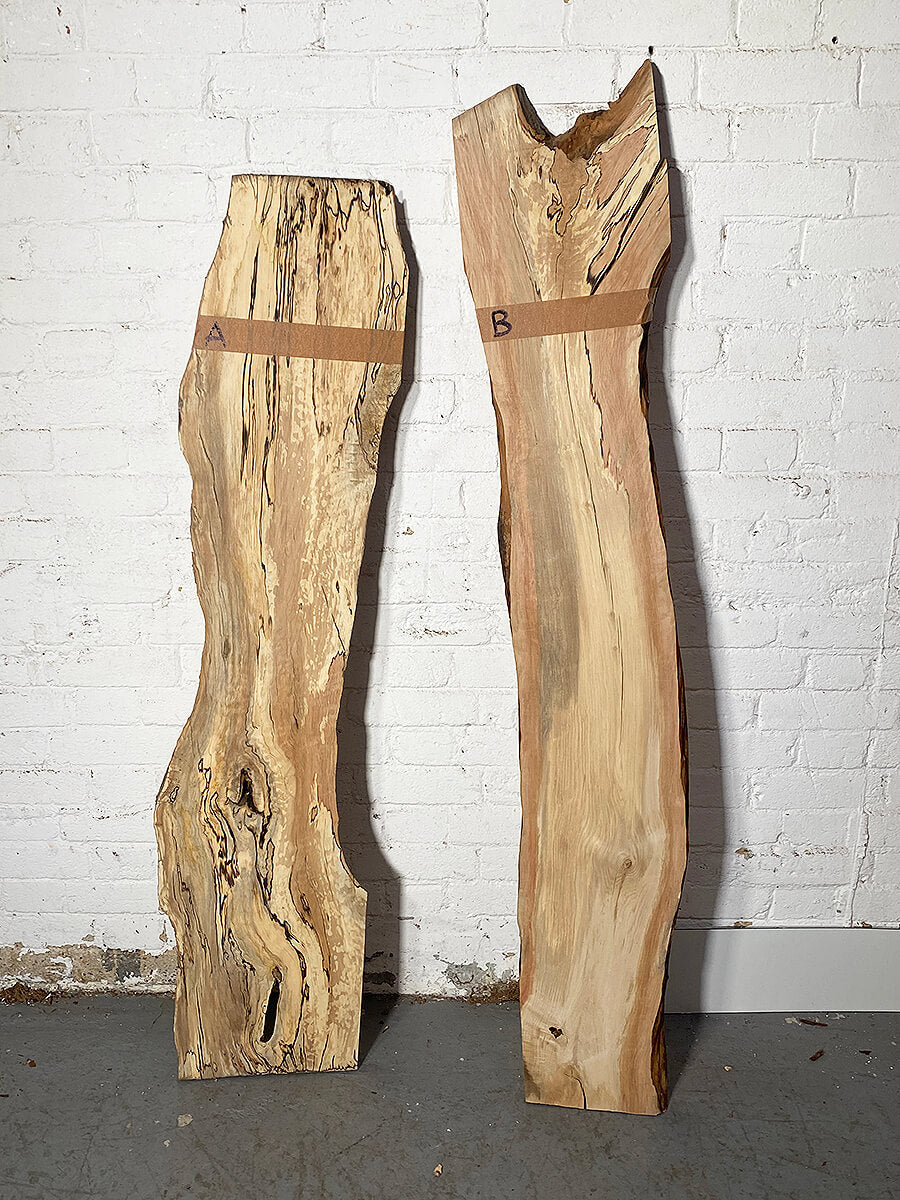 Hornbeam - Spalted Live Edge Boards