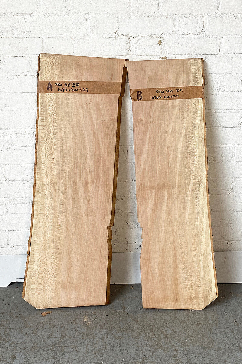 London Plane - Bookmatched Wood Boards