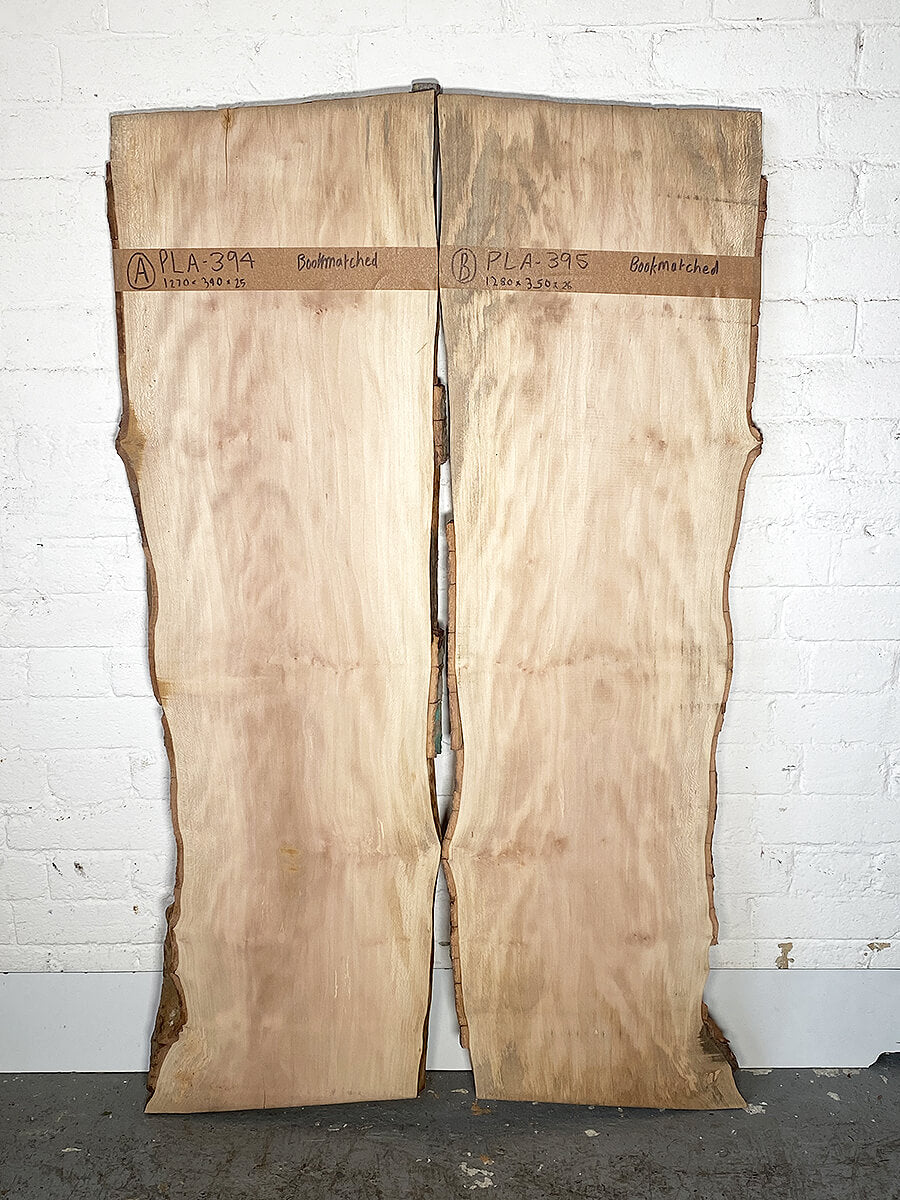 London Plane - Bookmatched Wood Boards