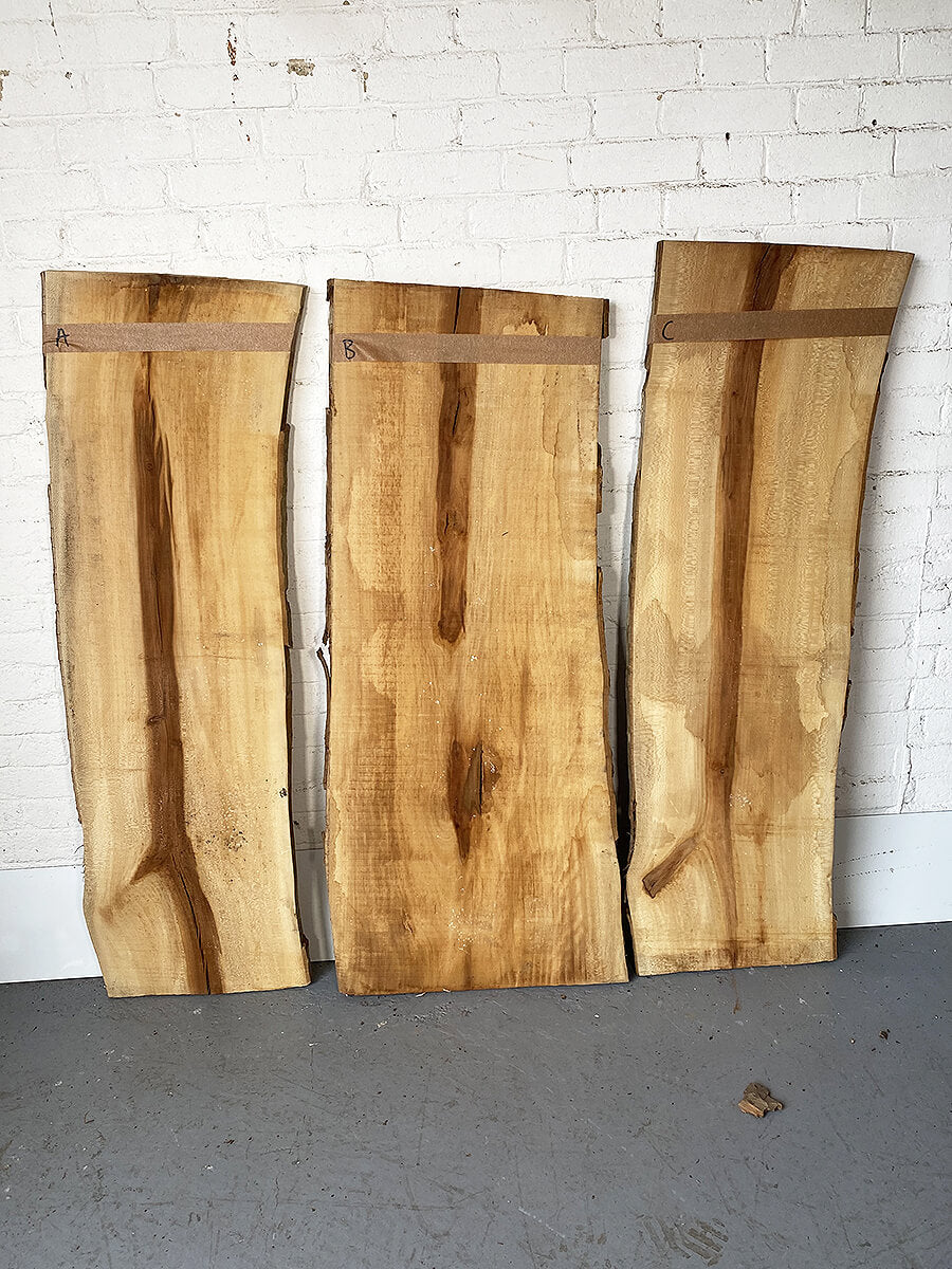 London Plane - Waney Edge Lace Boards