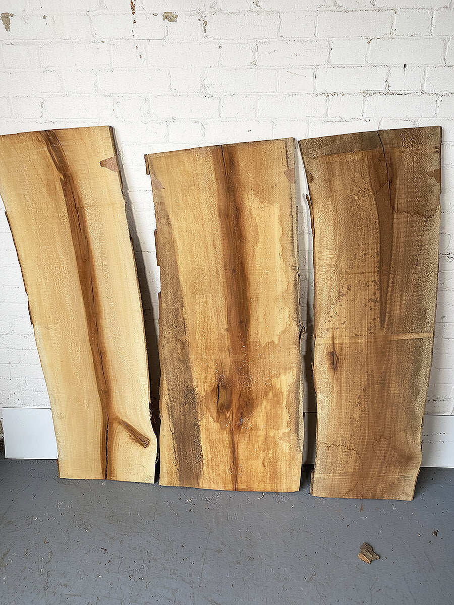 London Plane - Waney Edge Lace Boards