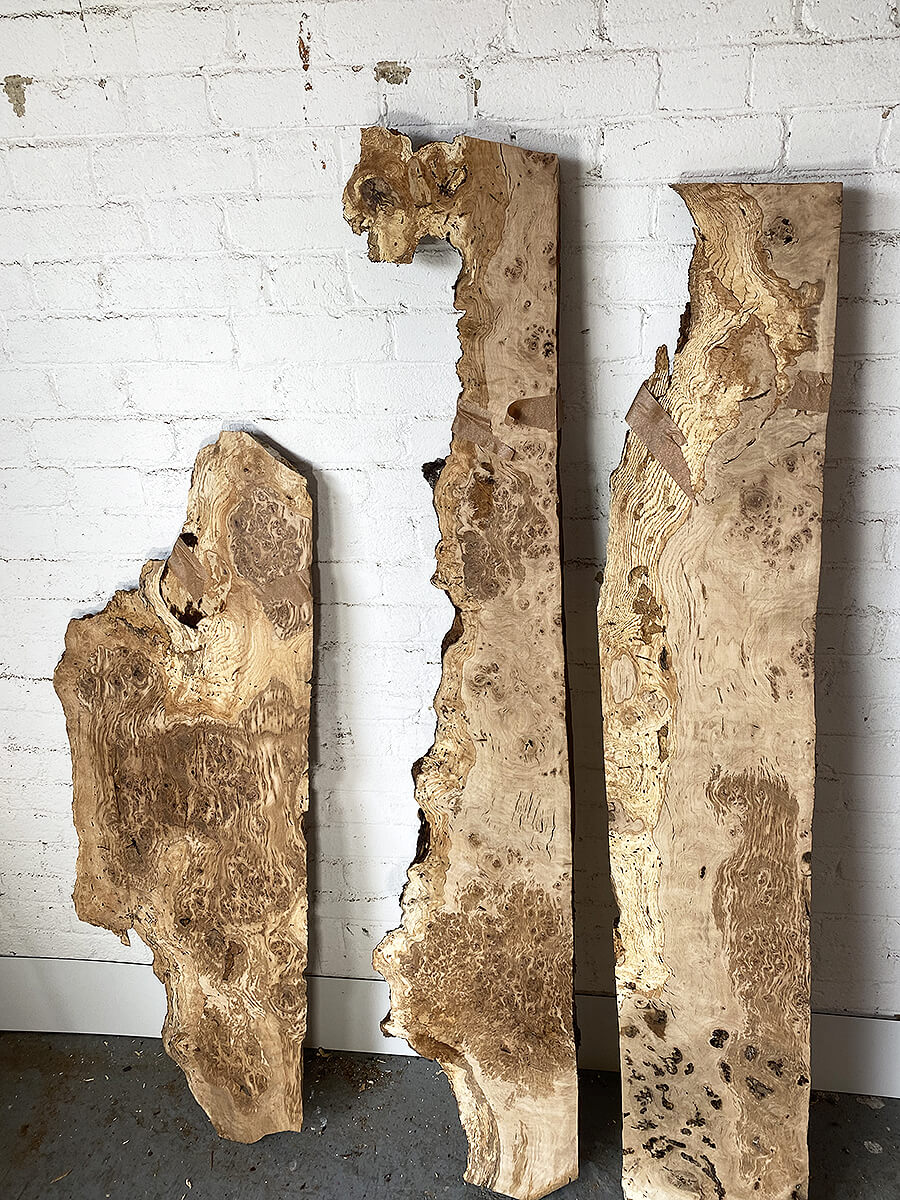 Oak - Character Burr Boards