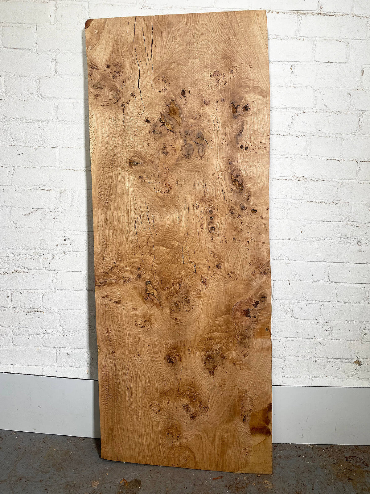 Oak - Pippy Burr Slab
