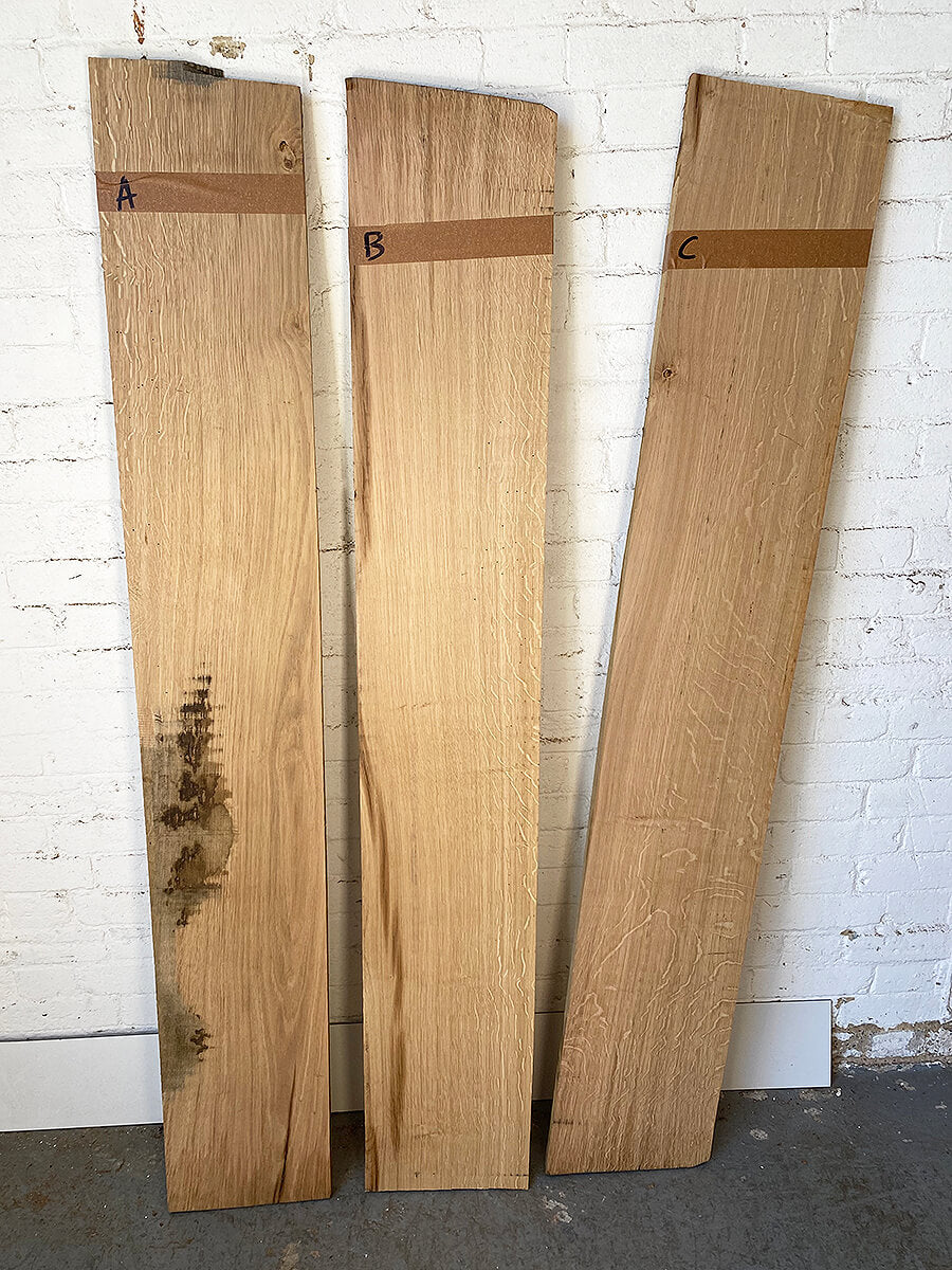 Oak - Straight Edge Boards