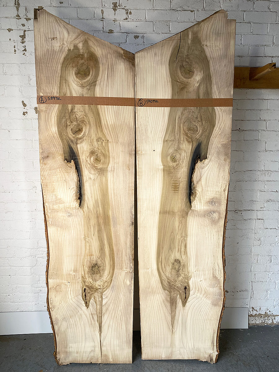 Tulip - Bookmatched Pair