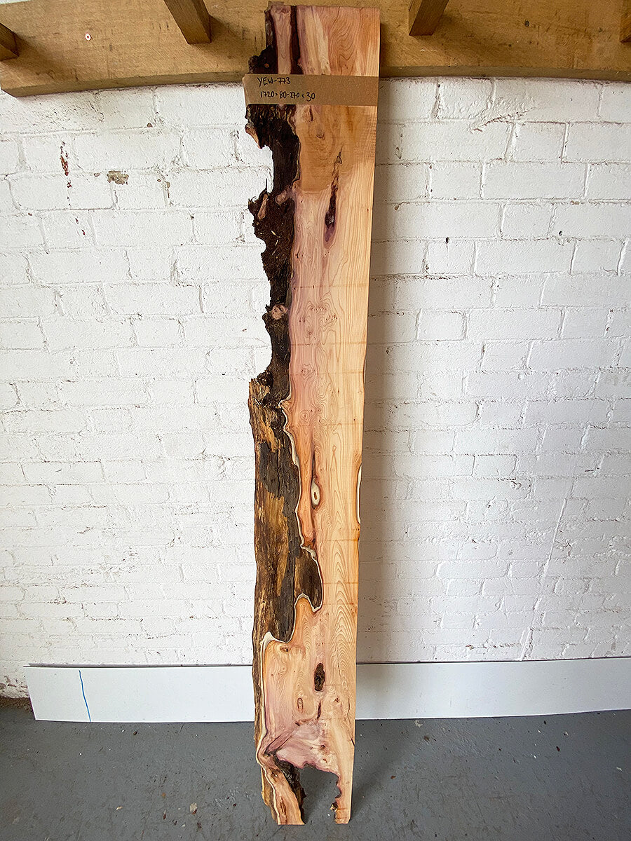 Yew - Live Edge Board