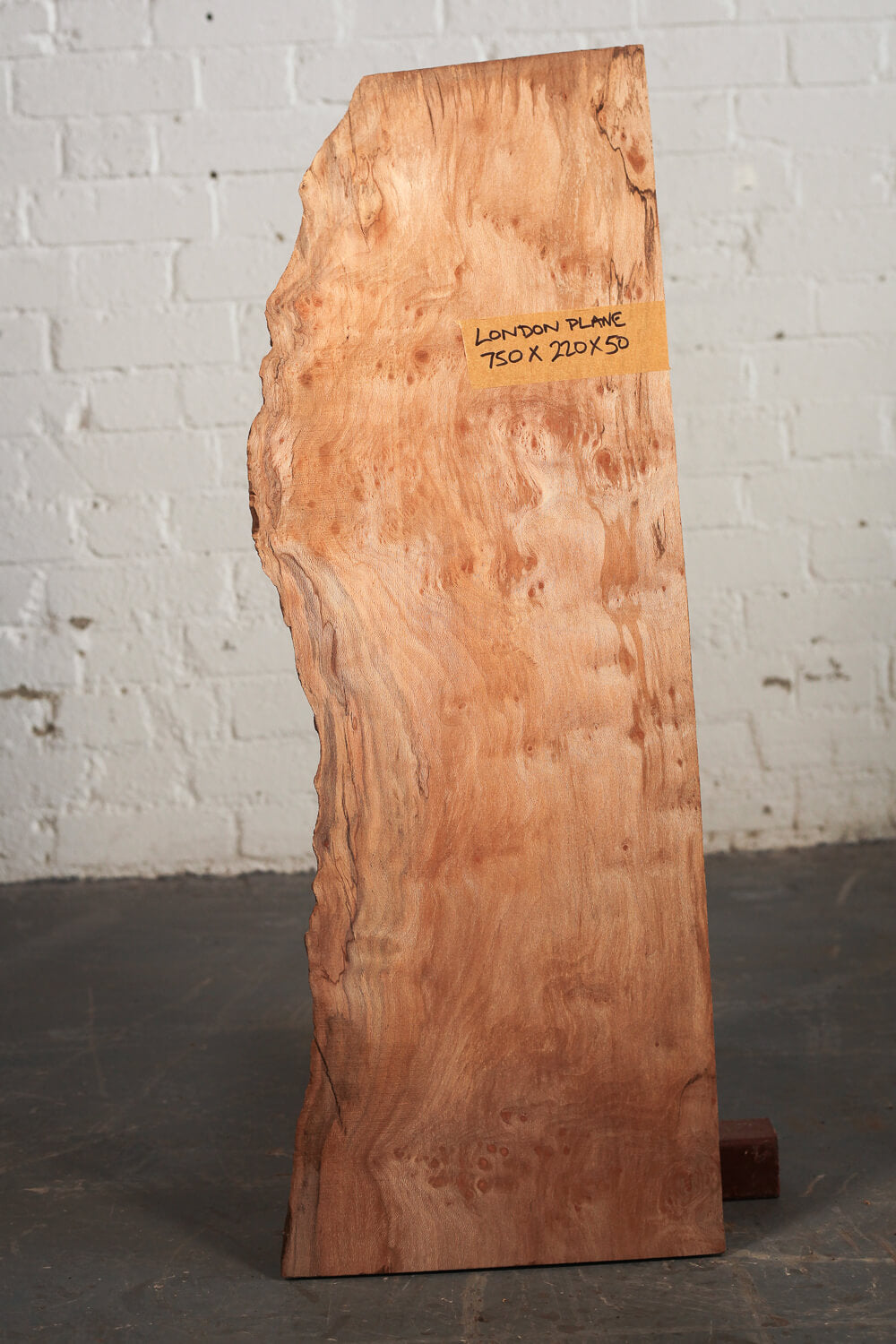 London Plane - Waney Edge board