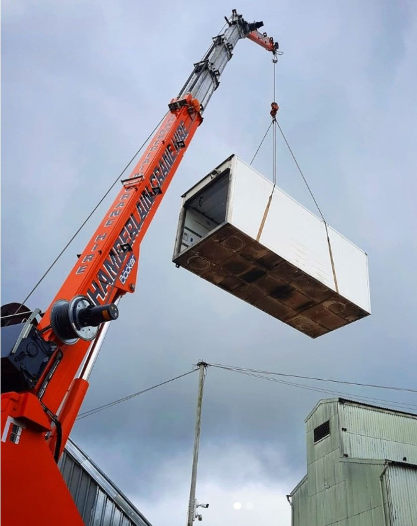 New timber kiln has landed