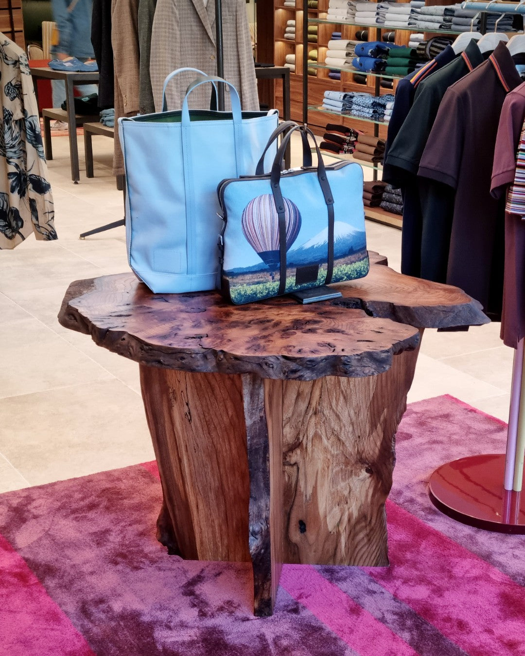 Paul Smith chooses handmade elm table from Islington tree
