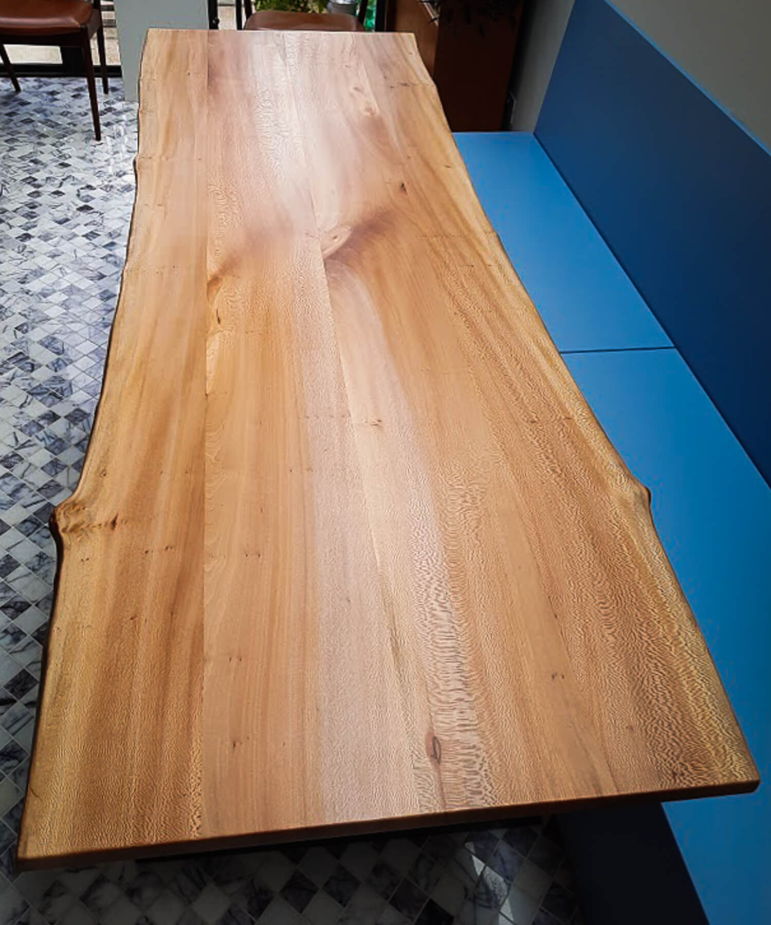 London Plane table made by Fallen and Felled