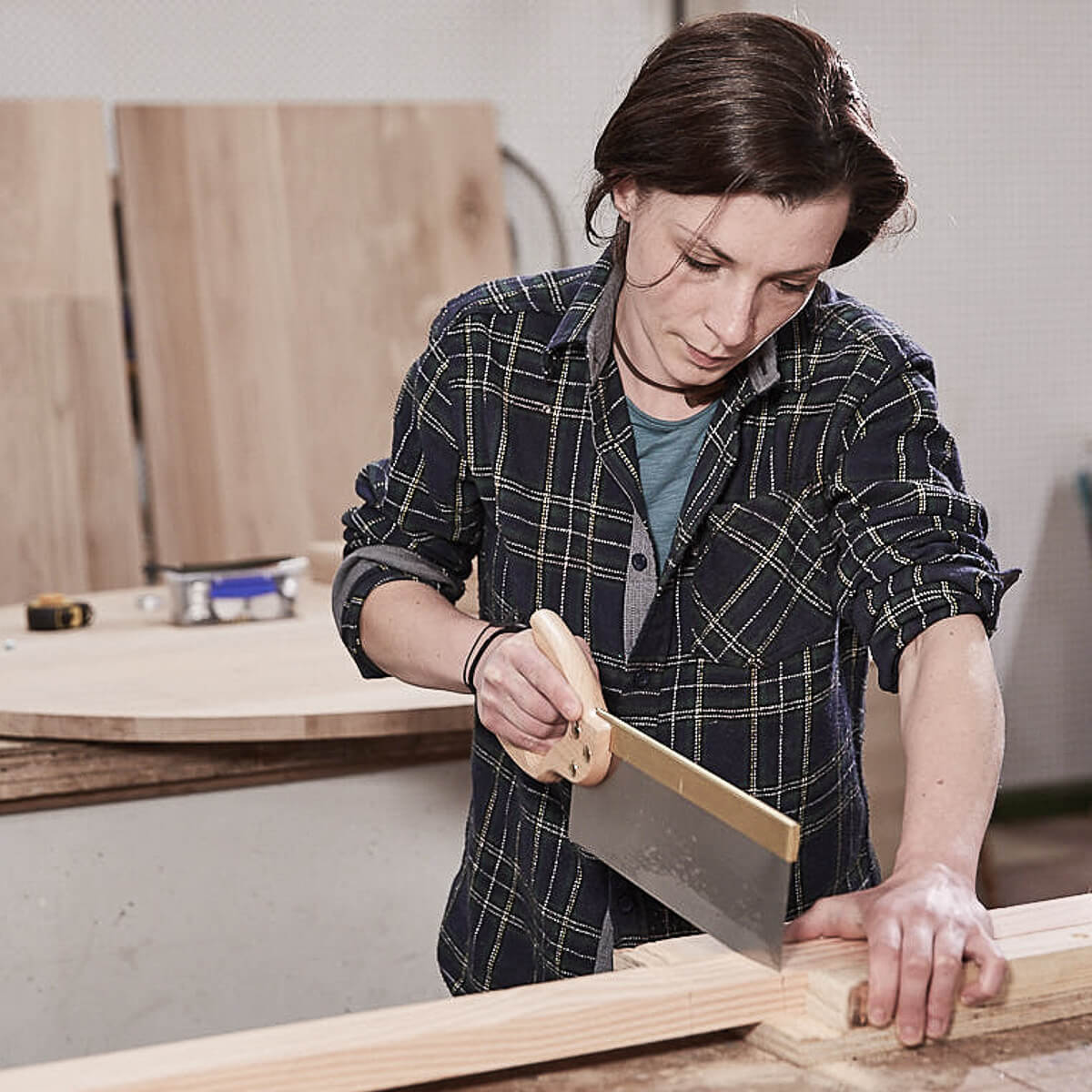Woodworker at Blackhorse Workshop