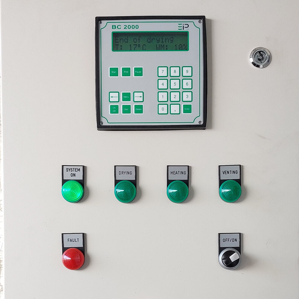 EBAC timber kiln drying control unit