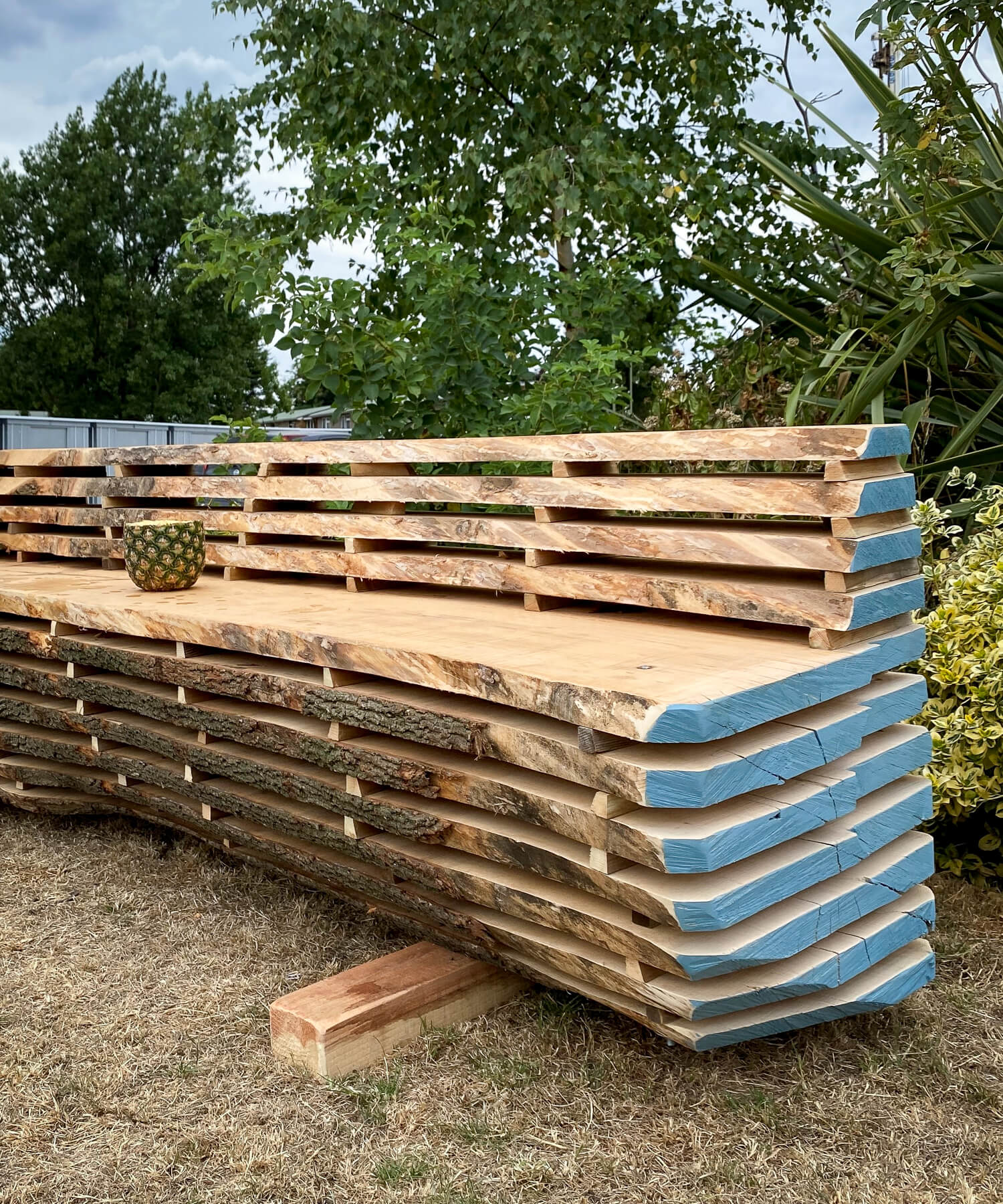 Benches at Fosters Estate Hendon London