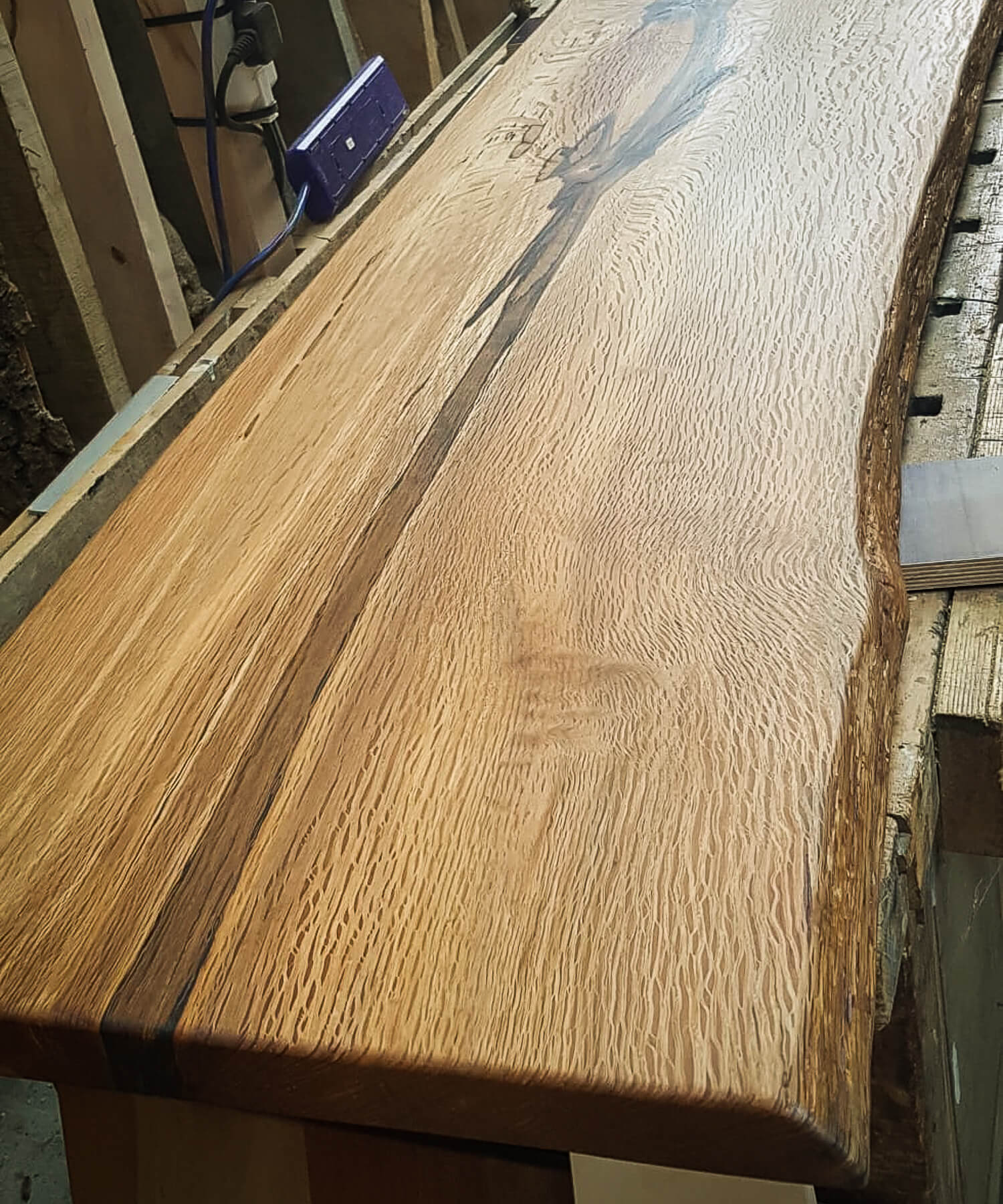 Holm oak desktop