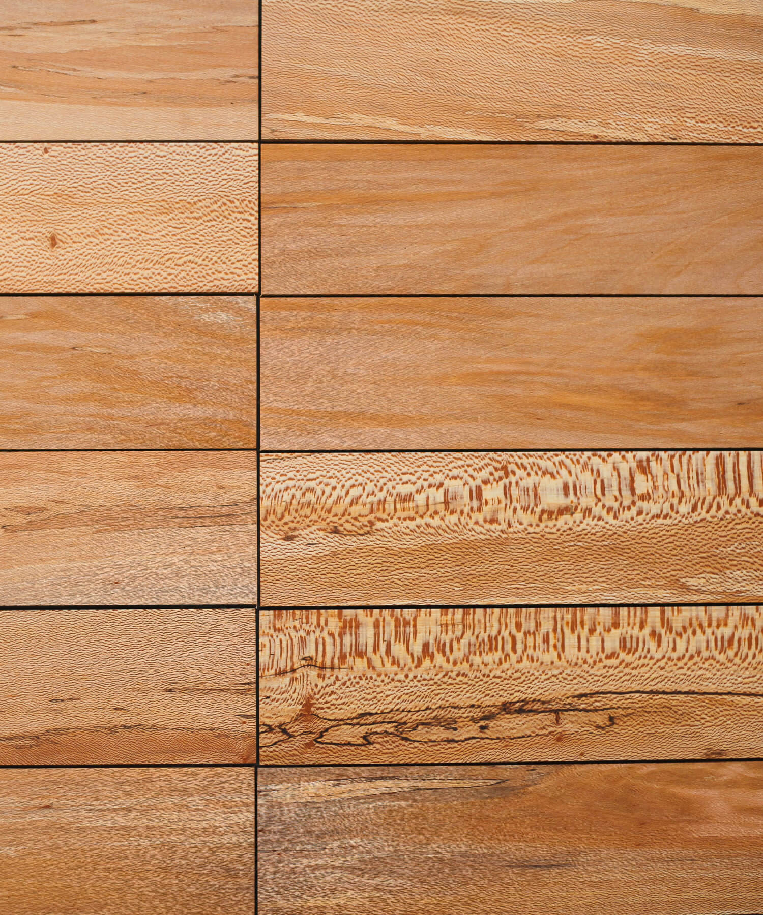 London plane wooden tiles