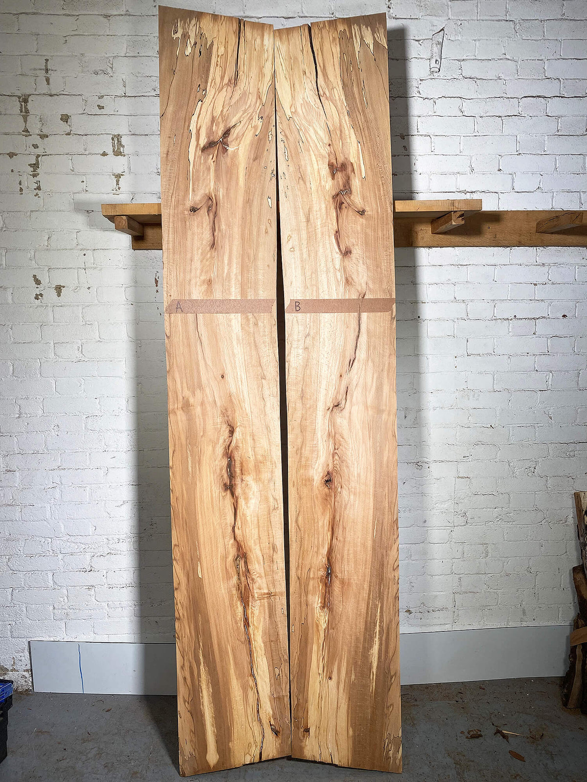 Beech - Bookmatched Wood Boards