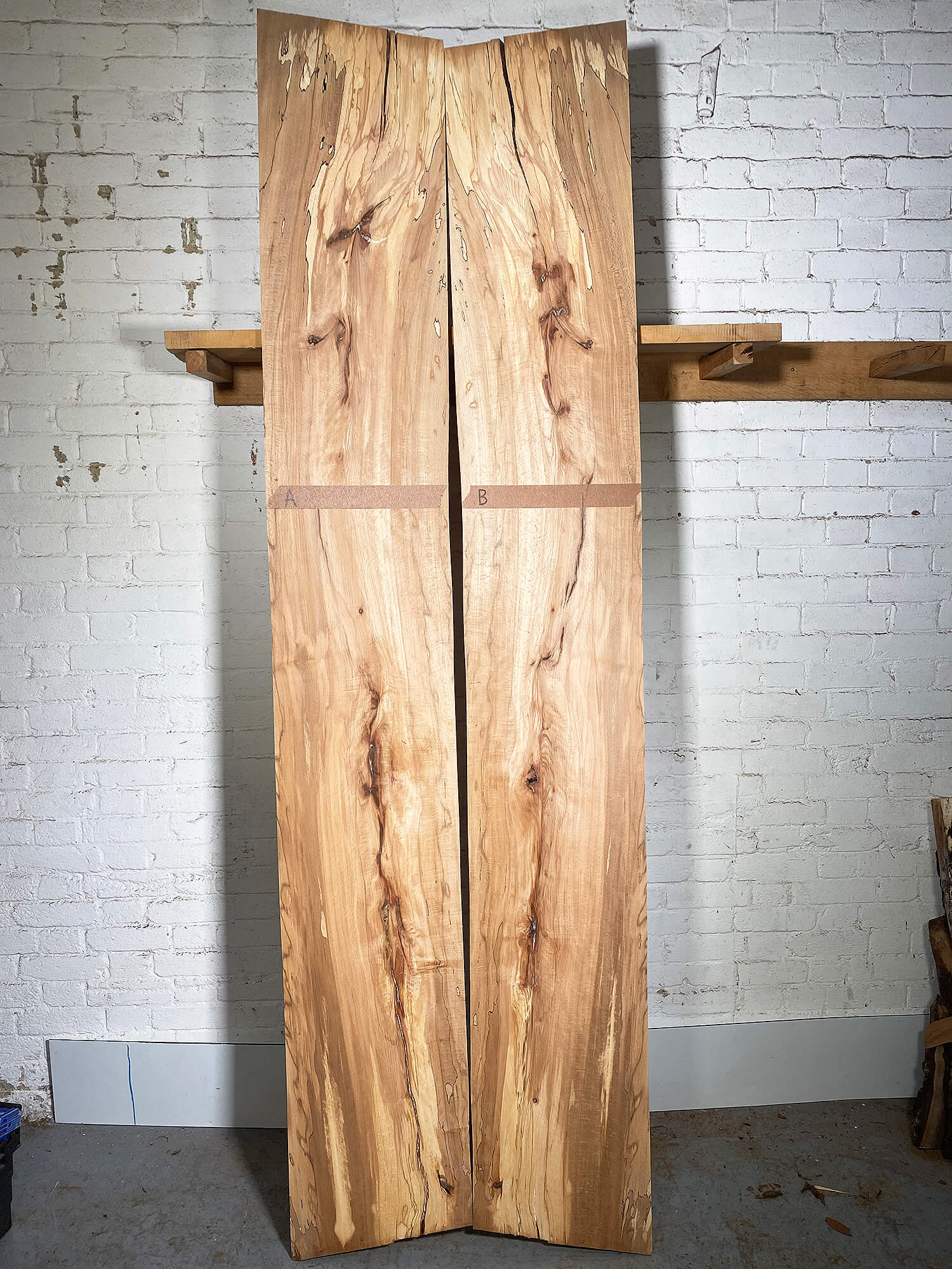 Beech - Bookmatched Wood Boards