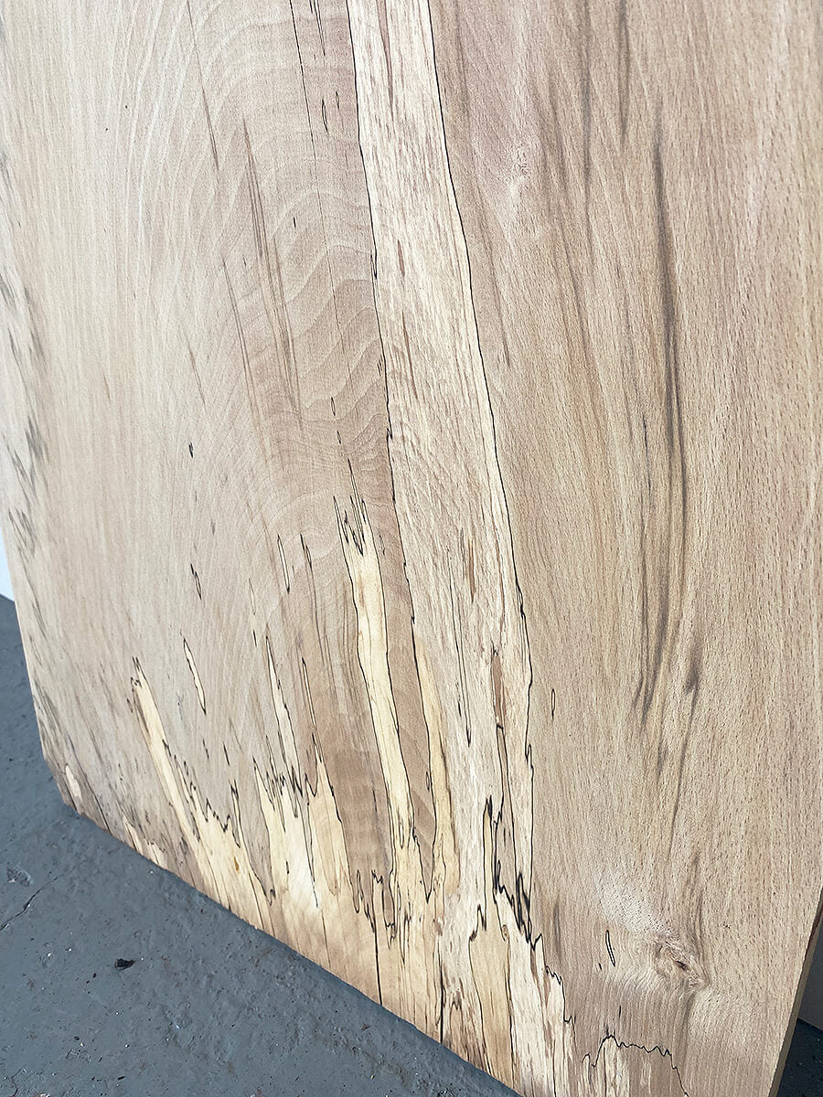 Beech - Spalted Live Edge Board