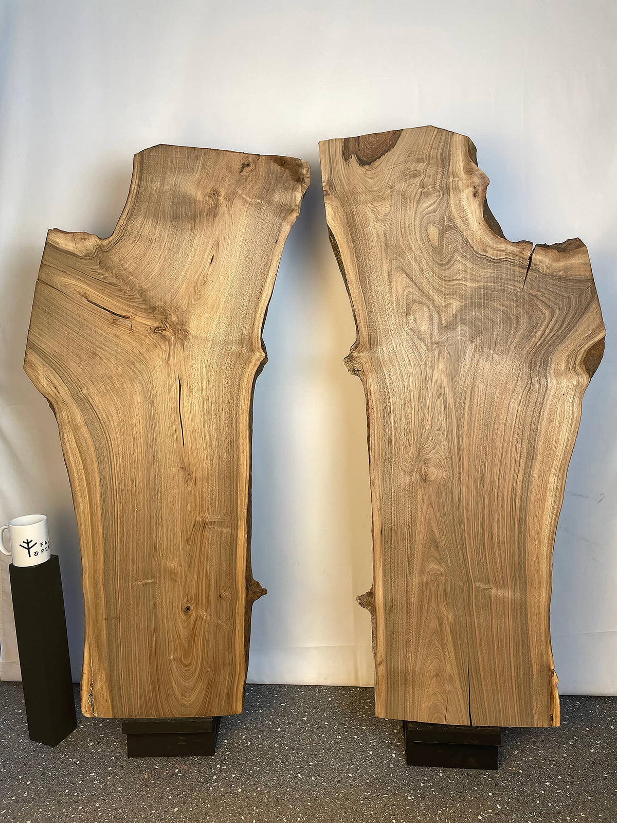 Black Walnut - Bookmatched Wood Boards